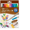 Artline Supreme Brushpen - Set 24 Stuks - Flexibele Penseelpunt - Handlettering & Kalligrafie - 24 Kleuren