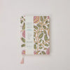 Paper Mirchi - Blokgedrukt Gelijnd Notitieboek (A5) - Marigold Glitz Blush