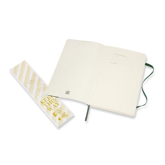 Moleskine Classic Notitieboek - Large - Softcover - Gestippeld - Mirte Groen