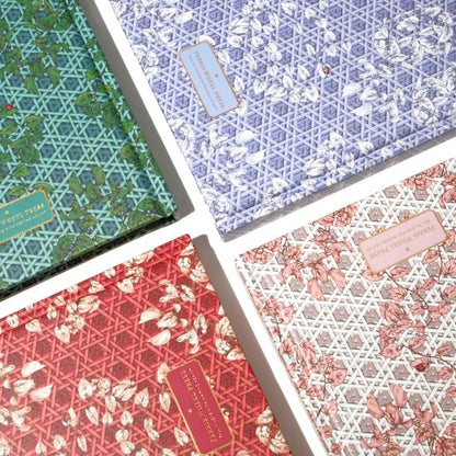 Ferris Wheel Press - Blanco A5 - The Sketchbook A5 Enveloped in Rattan - Pink