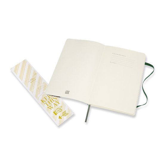 Moleskine Classic Notitieboek - Large - Softcover - Gelinieerd - Mirte Groen