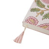 Paper Mirchi - Blokgedrukt Gelijnd Notitieboek (A5) - Marigold Glitz Blush