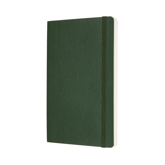 Moleskine Classic Notitieboek - Large - Softcover - Blanco - Mirte Groen