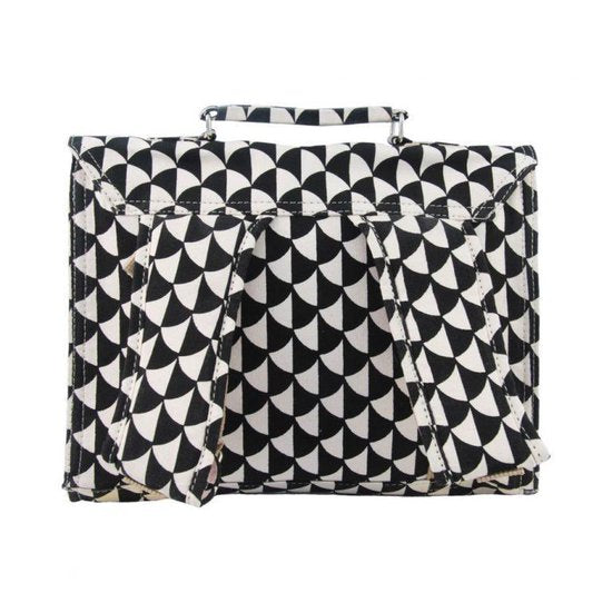 Bakker Made with Love - Mini Schooltas Canvas met Bretellen