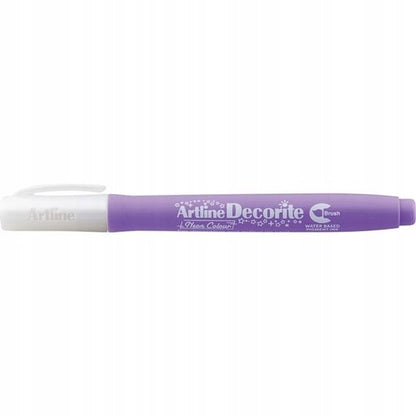 Toma Artline Decorite Brush Marker - Neon Paars