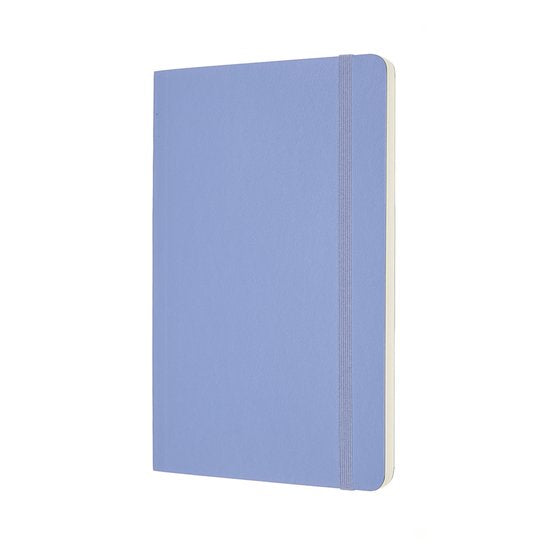 Moleskine Classic Notitieboek - Large - Softcover - Blanco - Hortensia Blauw