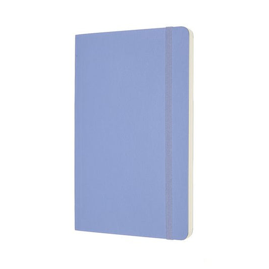 Moleskine Classic Notitieboek - Large - Softcover - Blanco - Hortensia Blauw