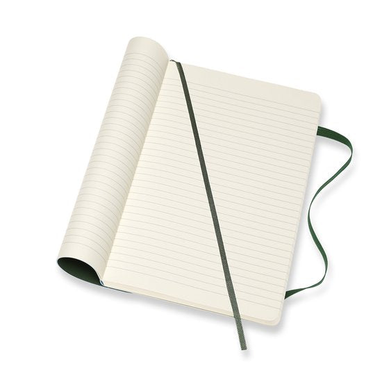 Moleskine Classic Notitieboek - Large - Softcover - Gelinieerd - Mirte Groen