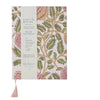 Paper Mirchi - Blokgedrukt Gelijnd Notitieboek (A5) - Marigold Glitz Blush
