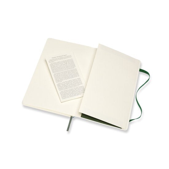 Moleskine Classic Notitieboek - Large - Softcover - Blanco - Mirte Groen