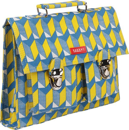 Bakker Made With Love - Faitraide - Schooltas - Schoudertas - Wantanabe Yellow - 30 x 37 x 8 cm