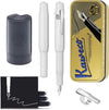 Kaweco - Cadeauset - (5delig) - Vulpen Sport Skyline Wit Fountain Pen - Extra Fine - Oktogonal Clip Chrome -  Patronen houder zwart - Vullingen