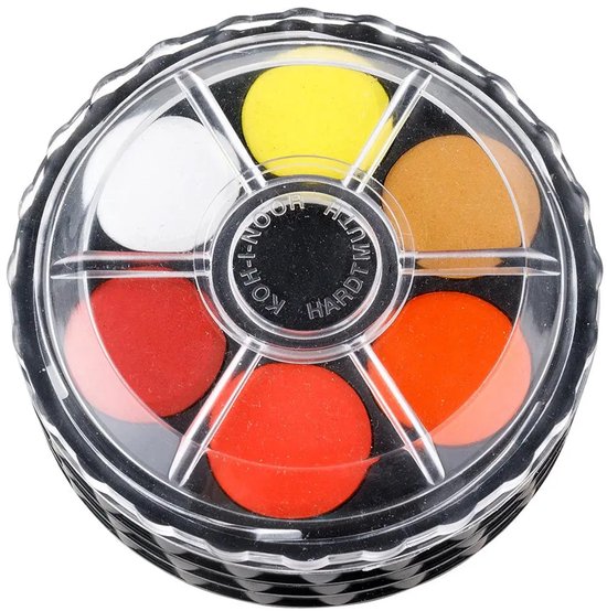 Aquarelverf carrousel 18 kleuren