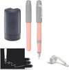 Kaweco - Vulpen met Clip - Perkeo Cotton Candy Grey Pink - Roze/Grijs - Medium - Zwarte Twister - Doosje vullingen