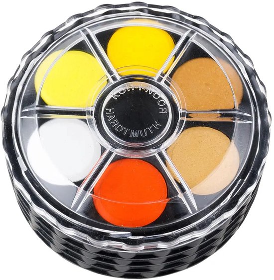 Koh-I-Noor 24 Ronde Waterkleurverf x 3, 1715.
