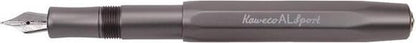 Kaweco - Fountain Pen - Sport aluminium Grey - Medium - Met extra doosje inktpatronen