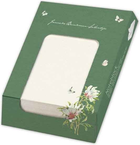 Memo blocnote: White Elegance, Janneke Brinkman-Salentijn