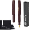 Kaweco - Vulpen - CLASSIC SPORT Burgundy Fountain Pen - Breed - Doosje Vullingen
