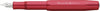 Kaweco Cadeauset Vulpen AL Sport Deep Red Vulpen in vintage blik met doosje vullingen -Fine