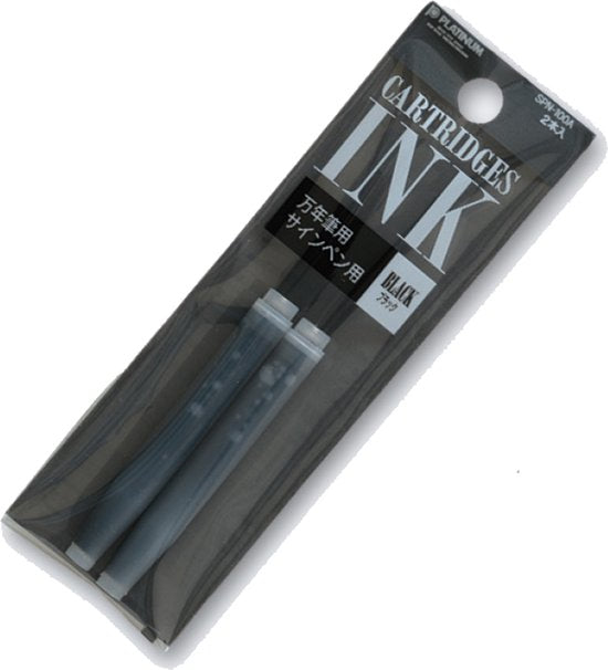 Platinum Japan - Plaisir Fountain Pen - FIJN - Vulpen - Rood - penpunt: fijn 03 - Met extra navullingen Zwart