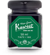 Kaweco - Ink bottle en Standaard Converter - Palm Green - potje vulpeninkt - Groene originele Kaweco-inkt in 50 ml glas - Converter met groene achterkant - doosje 10 patronen