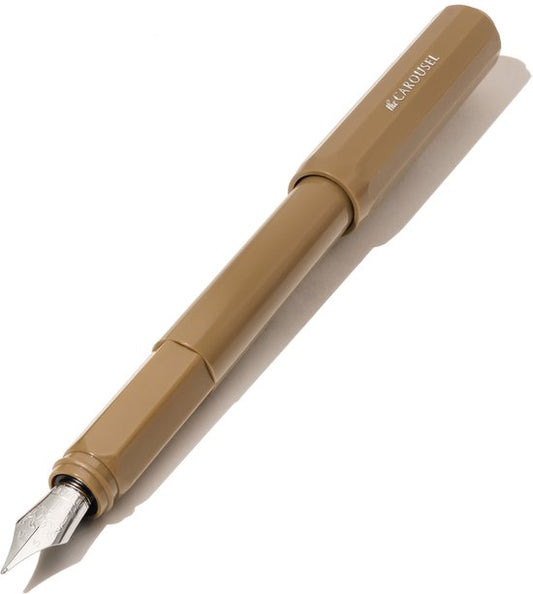 Ferris Wheel - Vulpen - The Carousel Fountain Pen - FINE - Oinking Embers - bruin