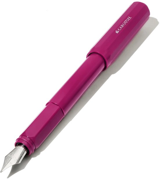 Ferris Wheel - Vulpen - The Carousel Fountain Pen - MEDIUM - Little Miss Jubilee - cerise