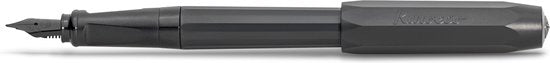 Kaweco - Vulpen met Clip - Perkeo - ZWART - MEDIUM - Zwarte Twister - Doosje vullingen