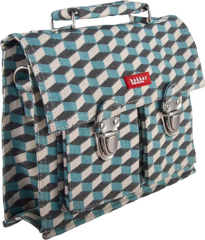 Bakker Made With Love - Schooltas - Handtas - Canvas - Fairtrade - Bowi - 25x19x7 - Mini