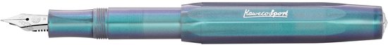 Kaweco LUNAR SPORT - VULPEN - Fountain Pen - Shadow Blue - (EXTRA FINE) EF