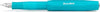 Kaweco - FROSTED SPORT BLUE BERRY Fountain Pen - Fine - Oktogonal Clip Chrome - Doosje Vullingen