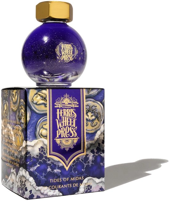 Ferris Wheel - Schrijfinkt - 20ml - FerriTales | The King Midas - Tides of Midas - Blauw