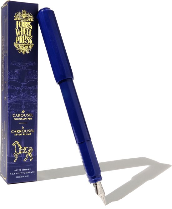 Ferris Wheel - Vulpen - The Carousel Fountain Pen - FINE - After Hours - navy