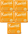 Kaweco Vulpen vullingen 5 doosjes Oranje, Sunrise Orange
