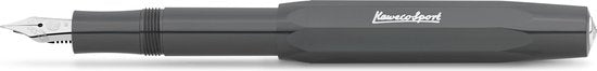 Kaweco - Vulpen - Sport Skyline Grijs Fountain Pen - Extra Breed - doosje vullingen