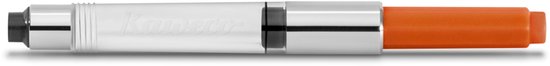 Kaweco - Ink bottle en Standaard Converter - Sunrise Orange - potje vulpeninkt - oranje originele Kaweco-inkt in 50 ml glas - Converter met oranje achterkant