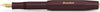 Kaweco - 1 Vulpen - CLASSIC SPORT Burgundy Fountain Pen - Extra Fine - Doosje Vullingen