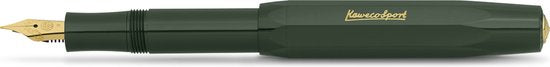 Kaweco - Vulpen - Sport Classic - GROEN - (FINE) - extra doosje vullingen - (Vulpen)