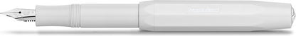 Kaweco - Vulpen - Sport Skyline Wit Fountain Pen - Medium -  doosje vullingen