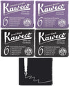 Kaweco Vulpen vullingen 5 doosjes, 3x Zwart, 2x Paars