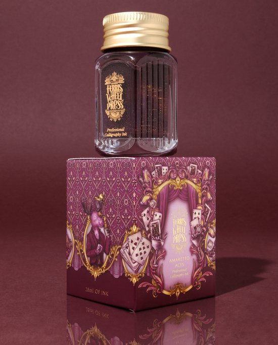 Ferris Wheel - Calligraphy inkt - 28ml - Amaretto Aces