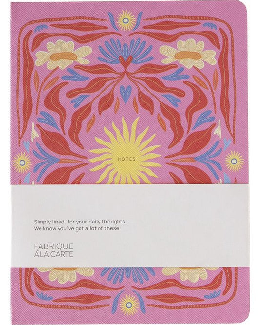 Fabrique - Notitieboek A5 - Sun - Roze