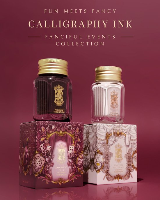 Ferris Wheel Press - Calligraphy Inkt - 28ml - Mauve Moon Diner