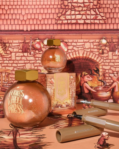 Ferris Wheel - Vulpen - The Carousel Fountain Pen - FINE - Oinking Embers - bruin