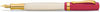 Kaweco - Vulpen - Kaweco STUDENT Fountain Pen 30’s Blues - Rood Ivory - Met extra doosje vullingen - Extra Breed