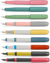 Kaweco - Vulpen met Clip -  Jungle Green - Lichtgroen - Medium - Turkoise Twister - Doosje vullingen