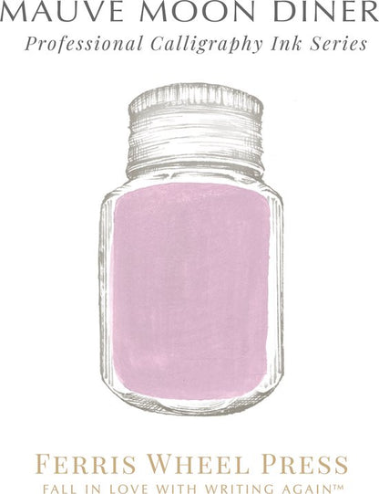 Ferris Wheel Press - Calligraphy Inkt - 28ml - Mauve Moon Diner