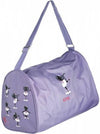 Katz - Ballettas - schoudertas - Lila met print van katjes - 36 x 24 x 23cm