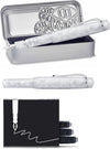 Kaweco - ART SPORT VULPEN - Mineral White - wit-chrome - Medium - Met extra doosje zwarte vullingen