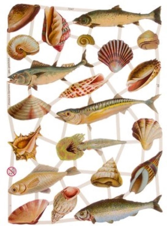 Poëzieplaatjes - 6 vellen - Poezen, Honden, Vissen, Vogels, Paarden, Konijnen.- Dieren Plaatjes - Leuk voor o.a. Poëziealbum, bulletjournal, scrapbooking en het maken van kaarten